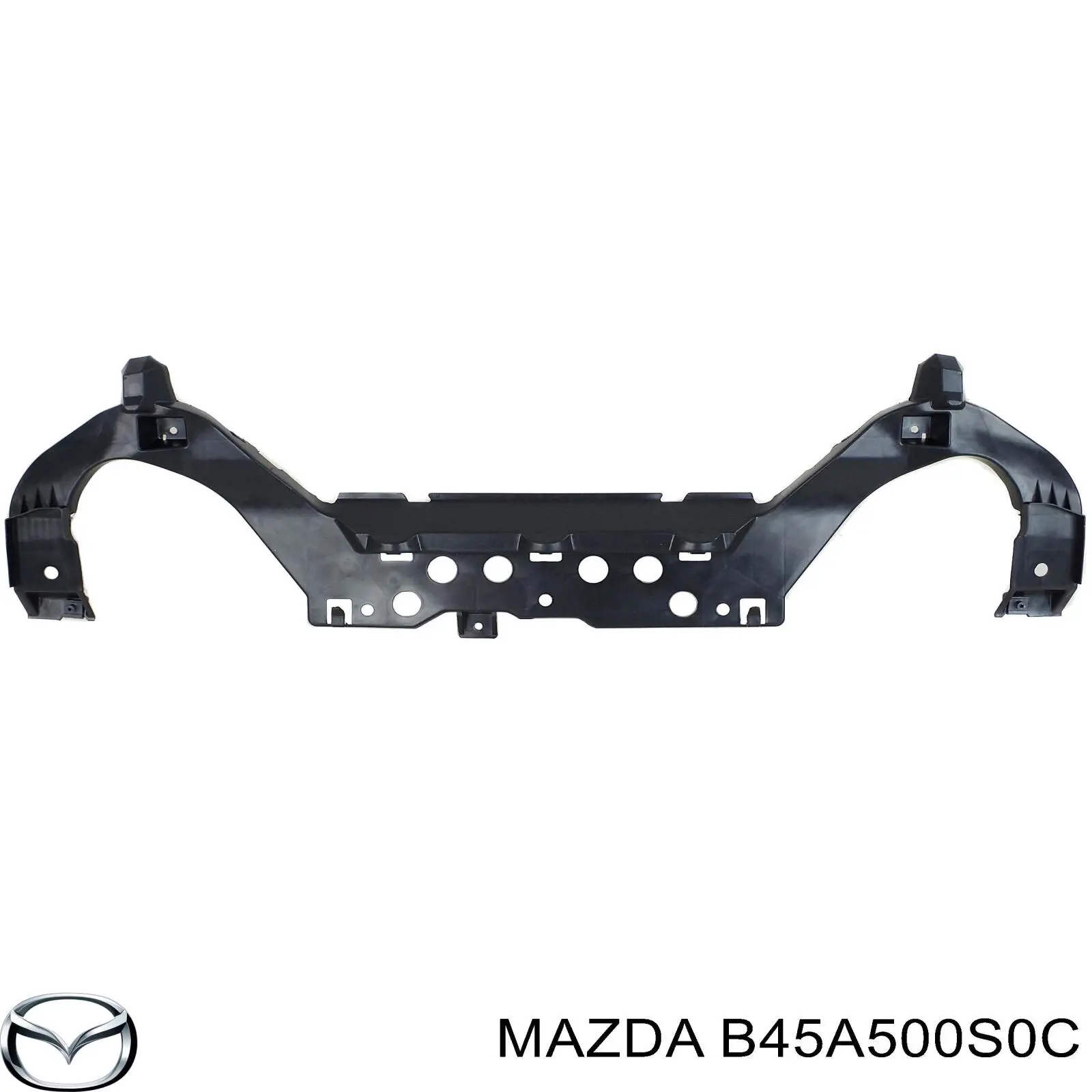 Спойлер переднього бампера B45A500S0C Mazda