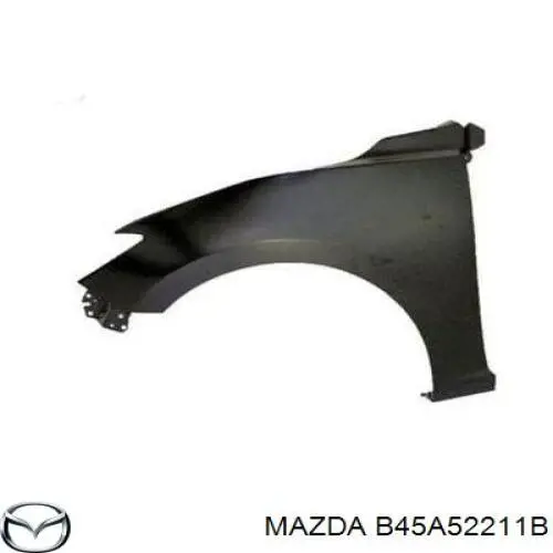 Крило переднє ліве B45A52211B Mazda