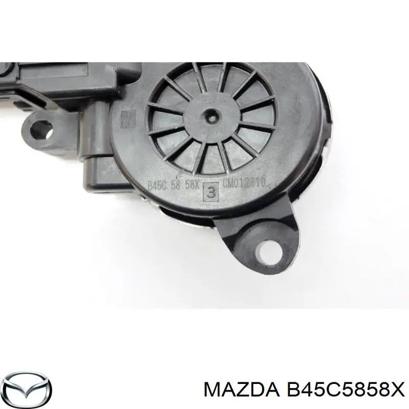 B45C5858X Mazda Мотор склопідйомника дверей передніх, правих