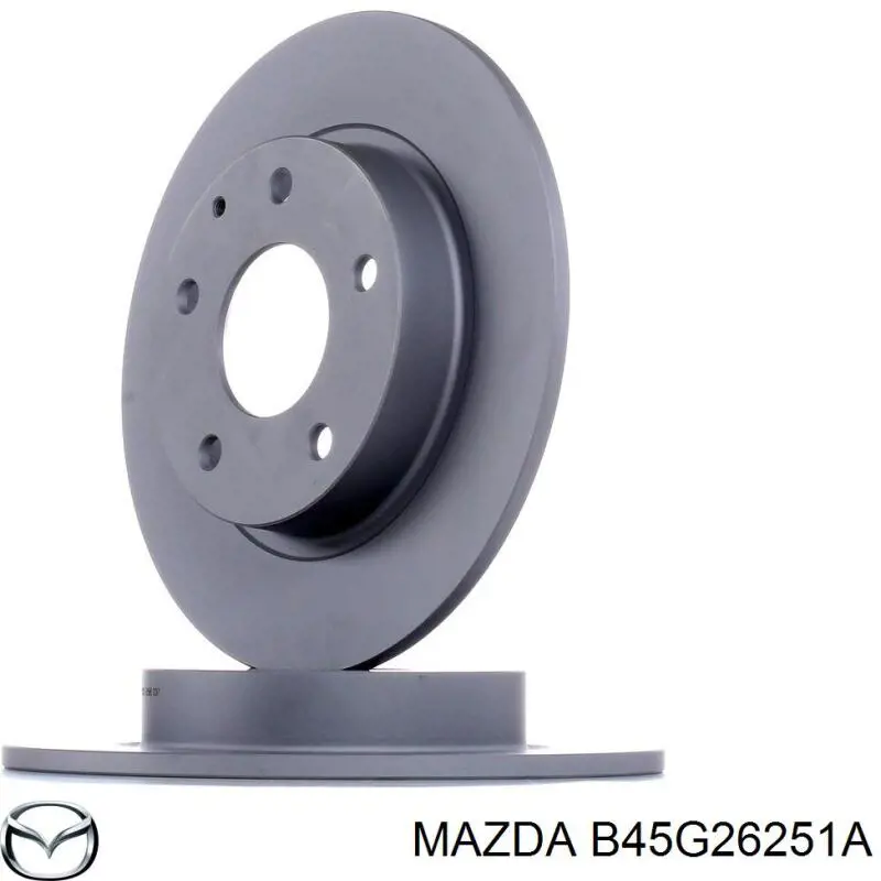 Задні дискові гальма Mazda B45G26251A ціна, від 25.34 USD