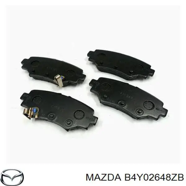 B4Y02648ZB Mazda Колодки гальмівні задні, дискові
