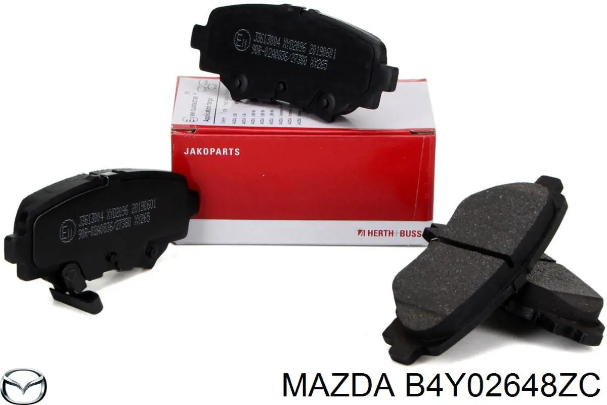 Задні гальмівні колодки Mazda B4Y02648ZC ціна, від 23.90 USD