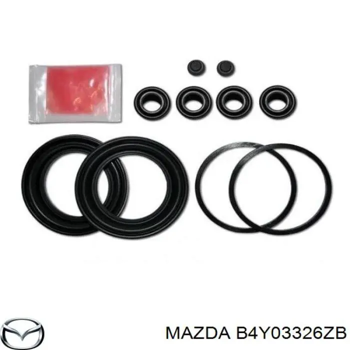 B4Y03326ZB Mazda Ремкомплект гальмівної системи