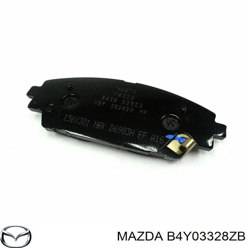 Гальмівні колодки Mazda B4Y03328ZB ціна, від 38.43 USD