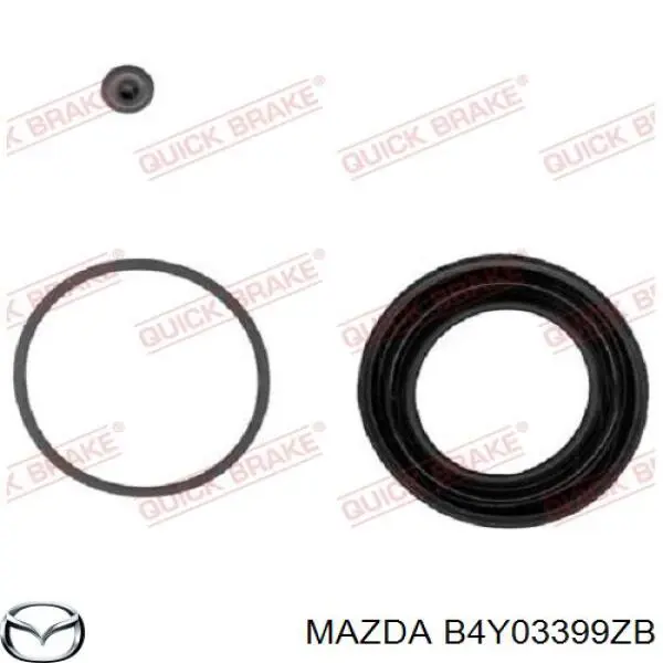 Купити B4Y03399ZB Mazda Супорт гальмівний передній лівий