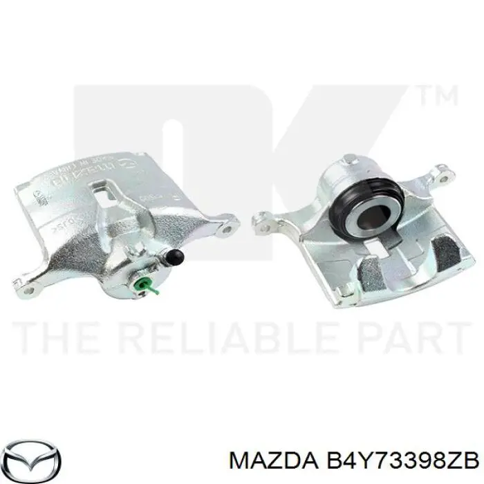 Супорт гальмівний передній правий Mazda B4Y73398ZB ціна, від 56.64 USD