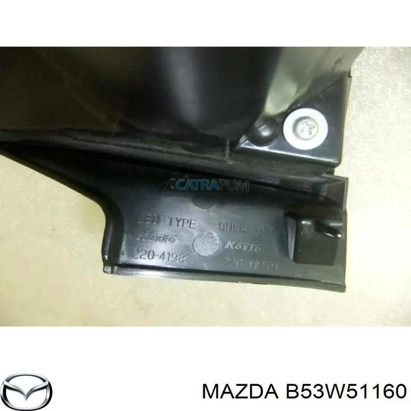B53W51160 Mazda 