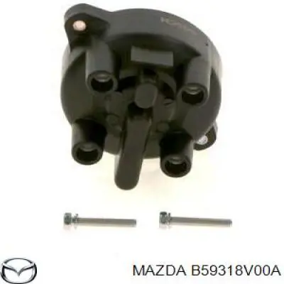 Кришка розподільника запалювання/трамблера B59318V00A Mazda