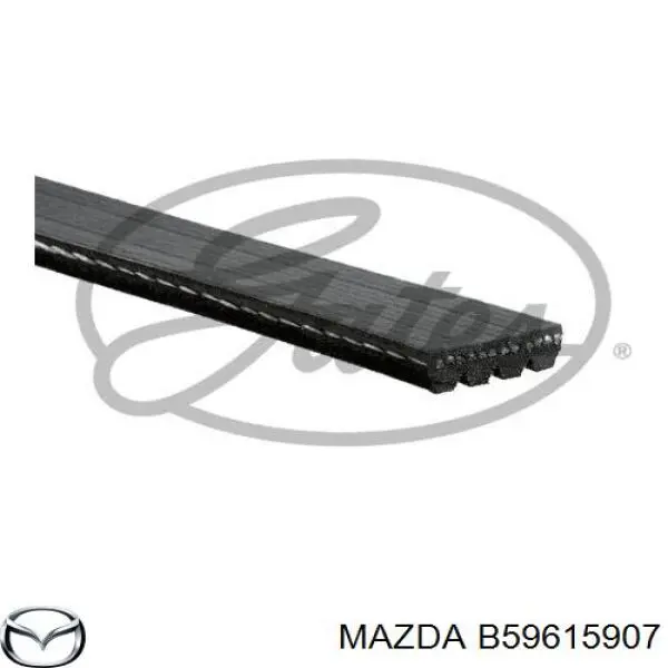 Клиновий ремінь Mazda B59615907 ціна, від 5.82 USD