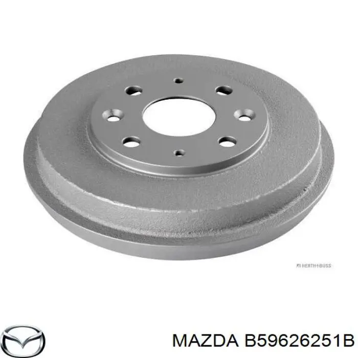 B59626251B Mazda барабан гальмівний задній