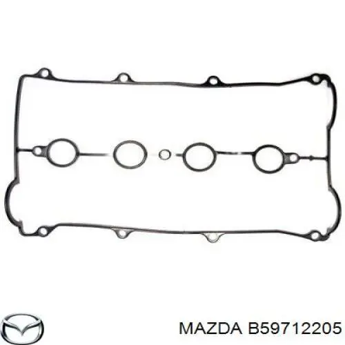 Зубчастий ремінь Mazda B59712205 ціна, від 16.84 USD