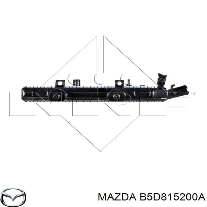 Купити B5D815200A Mazda Радіатор двигуна