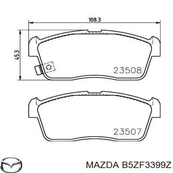 Супорт гальмівний передній лівий Mazda B5ZF3399Z ціна, від 44.34 USD