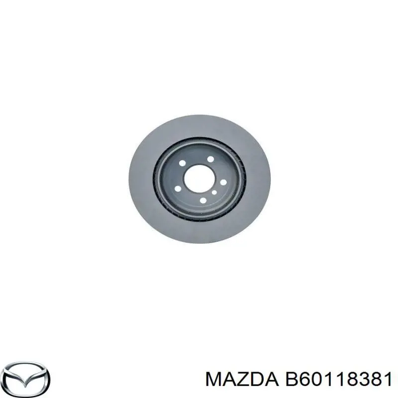 Ремінь кондиціонера Mazda B60118381