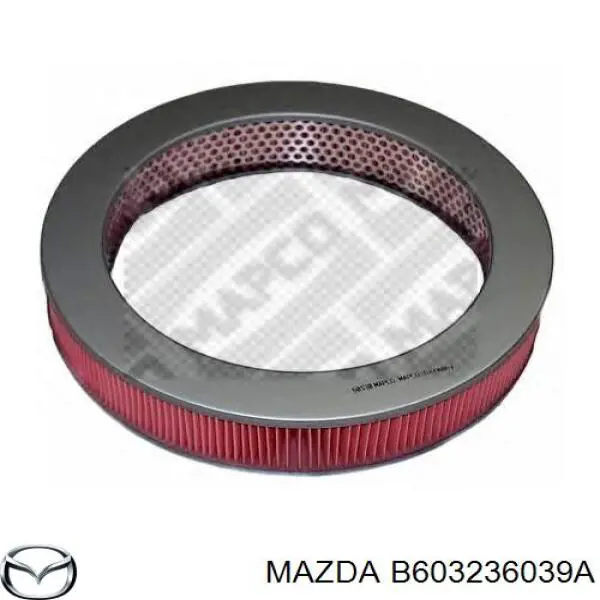 Купити B603236039A Mazda Автомобільний фільтр повітря
