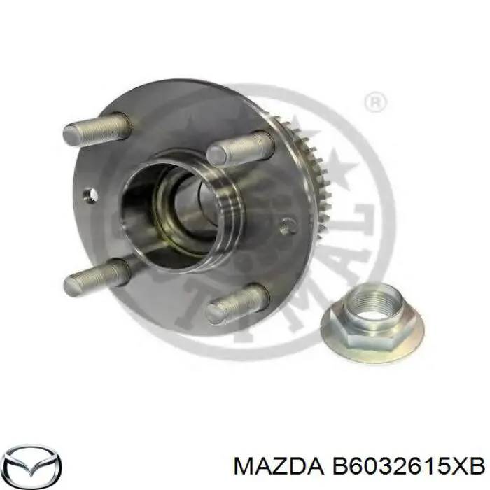 Маточини задніх коліс Mazda B6032615XB ціна, від 30.05 USD