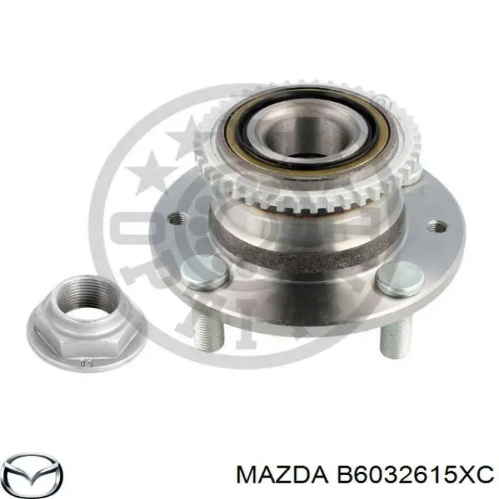 Маточини задніх коліс Mazda B6032615XC ціна, від 30.85 USD