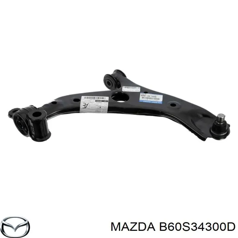 Важіль передньої підвіски нижній, правий Mazda B60S34300D ціна, від 96.57 USD