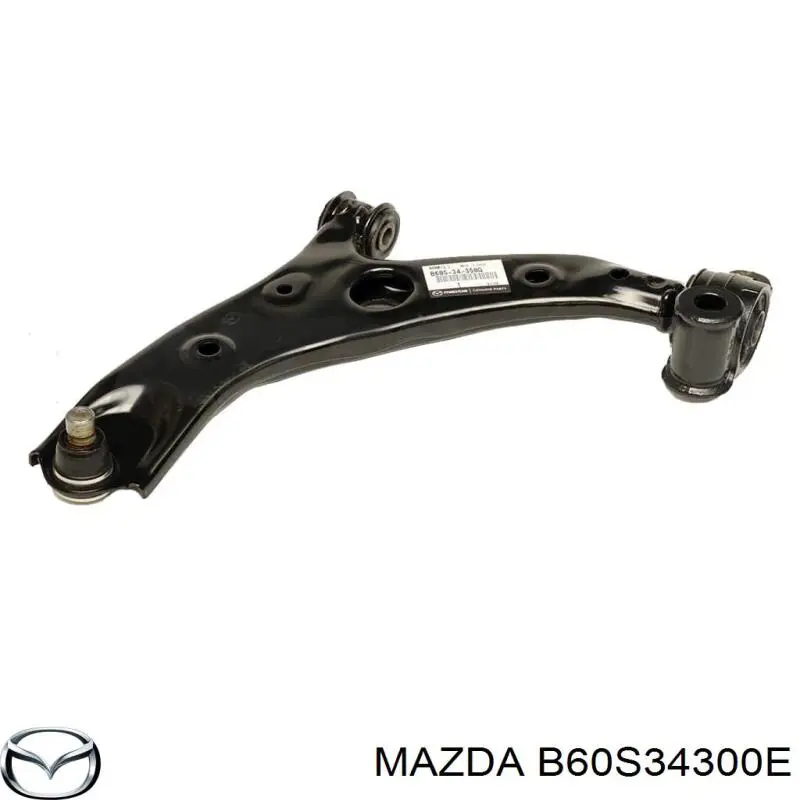 Важіль передньої підвіски нижній, правий Mazda B60S34300E ціна, від 66.36 USD
