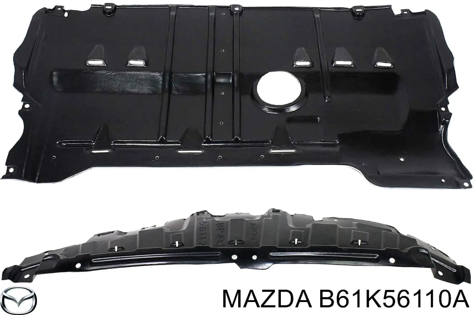 Купити B45L56110 Mazda Захист піддона картера двигуна
