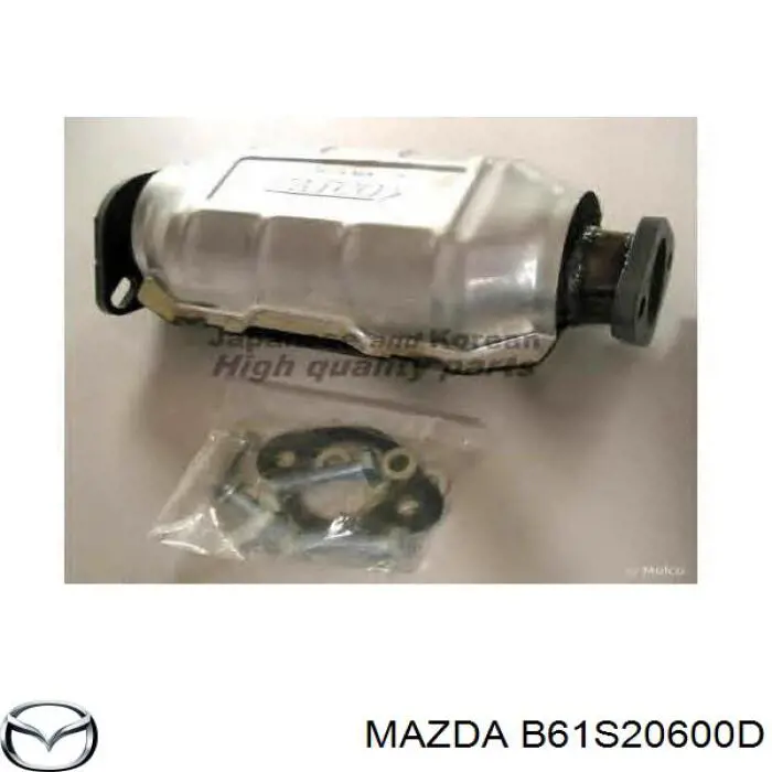  Каталізатор Mazda 323 