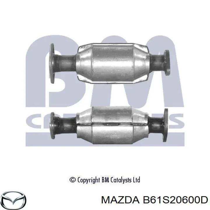 Купити Каталізатор Mazda 323 F IV BG