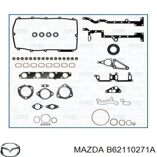 B62110271A Mazda прокладка головки блока циліндрів (гбц)
