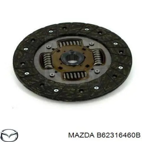 Диск зчеплення B62316460B Mazda