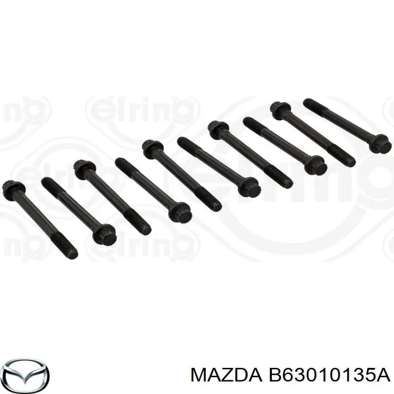 Болт головки блока циліндрів, ГБЦ Mazda B63010135 ціна, від 14.36 USD
