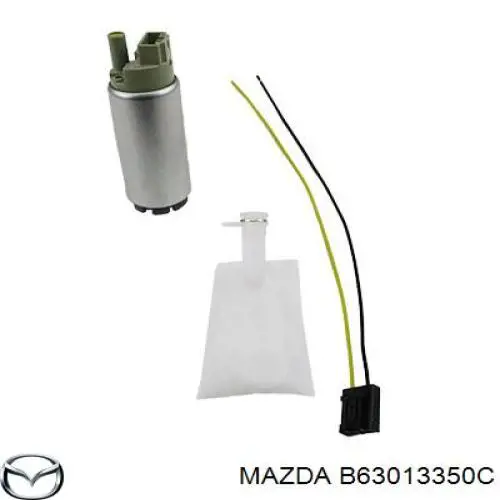 Елемент-турбінка паливного насосу Mazda B63013350C ціна, від 30.86 USD