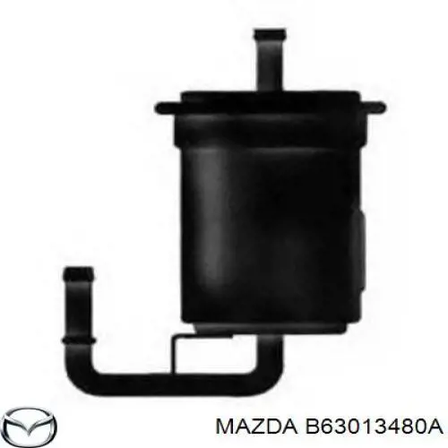 Фільтр тонкого очищення палива Mazda B63013480A ціна, від 3.74 USD