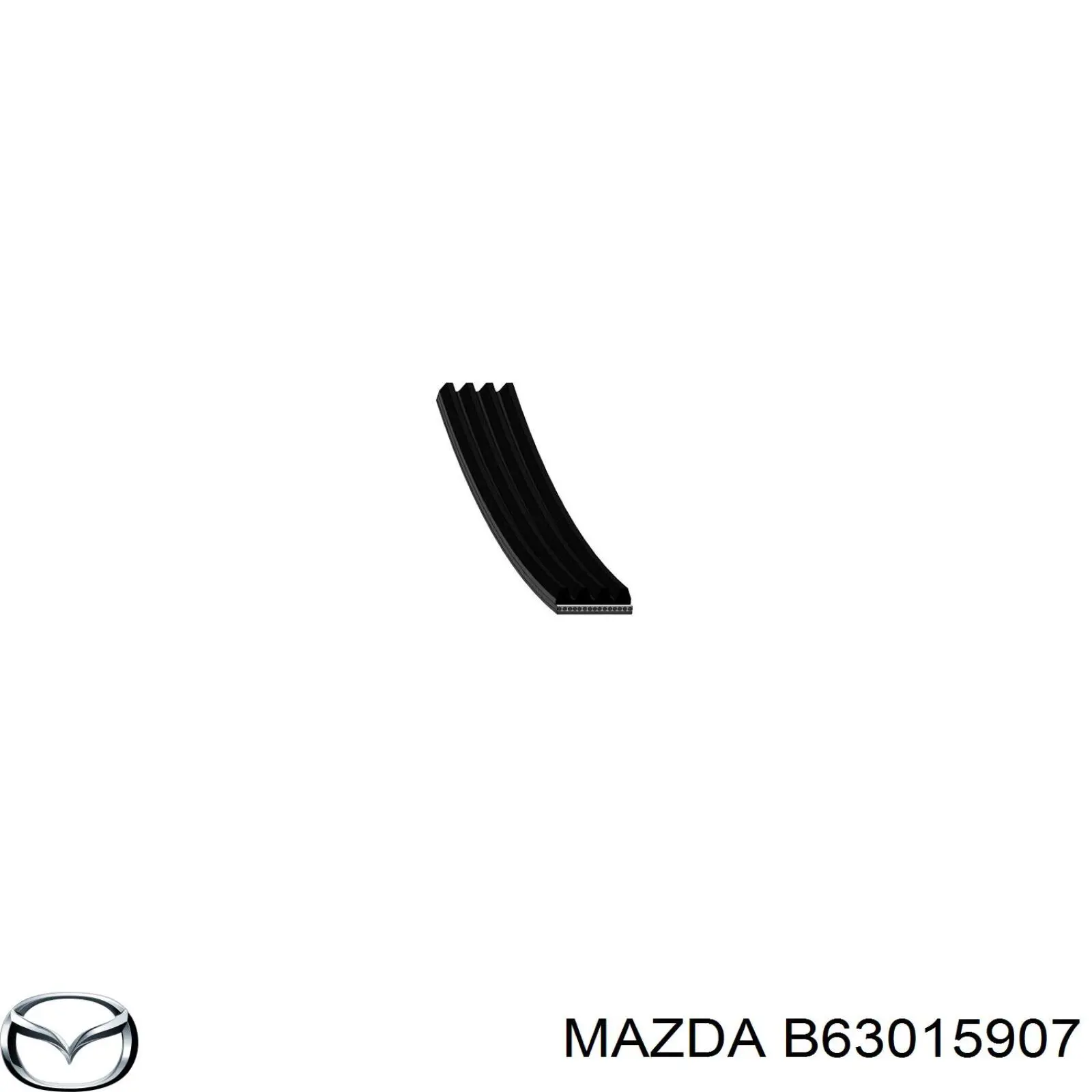 Купити B63015907 Mazda Ремінь генератора