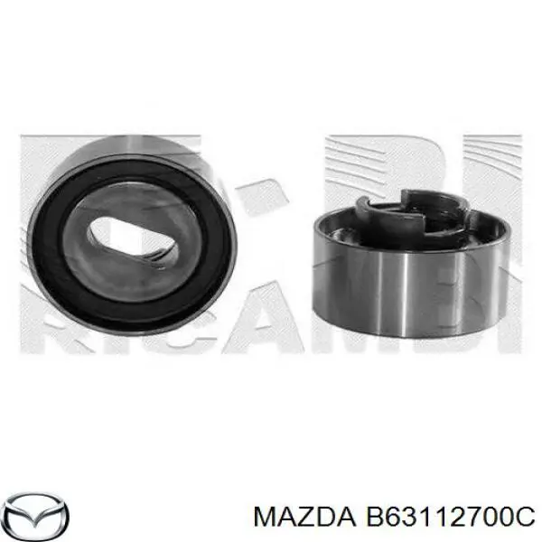 B63112700C Mazda ролик натягувача ременя грм