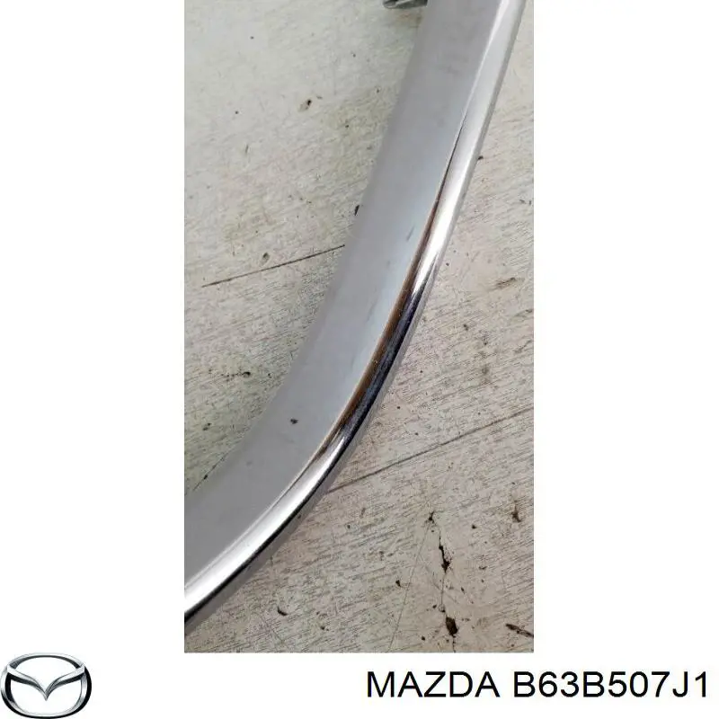 Молдинг решітки радіатора, правий Mazda B63B507J1 ціна, від 38.52 USD