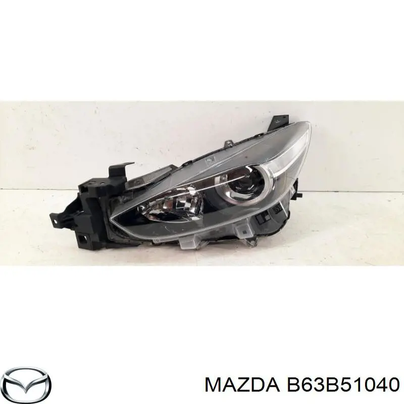 B63B51040 Mazda Основна фара в зборі ліва