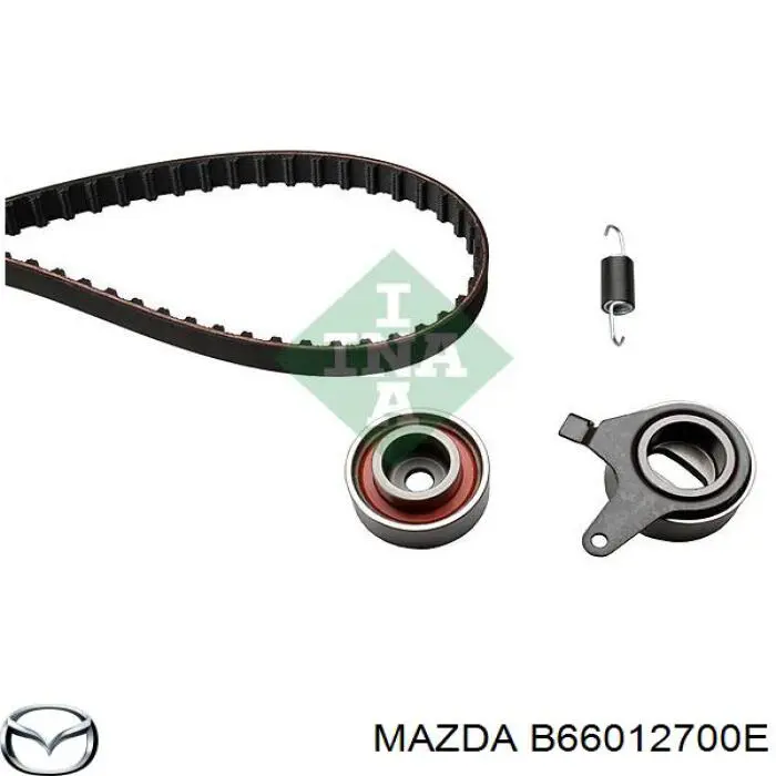 Ролик натяжителя ременя газорозподілу Mazda B66012700E ціна, від 8.91 USD