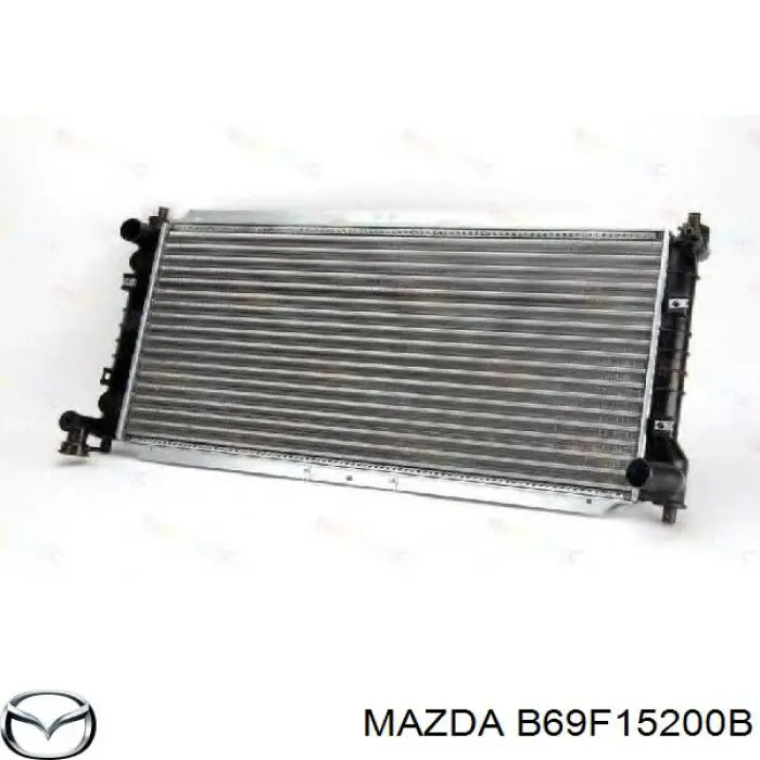 B69F15200B Mazda радіатор охолодження двигуна