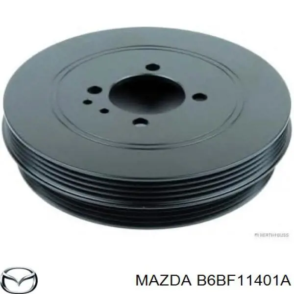 Шків колінвала (демпфер ) Mazda B6BF11401A ціна, від 38.01 USD