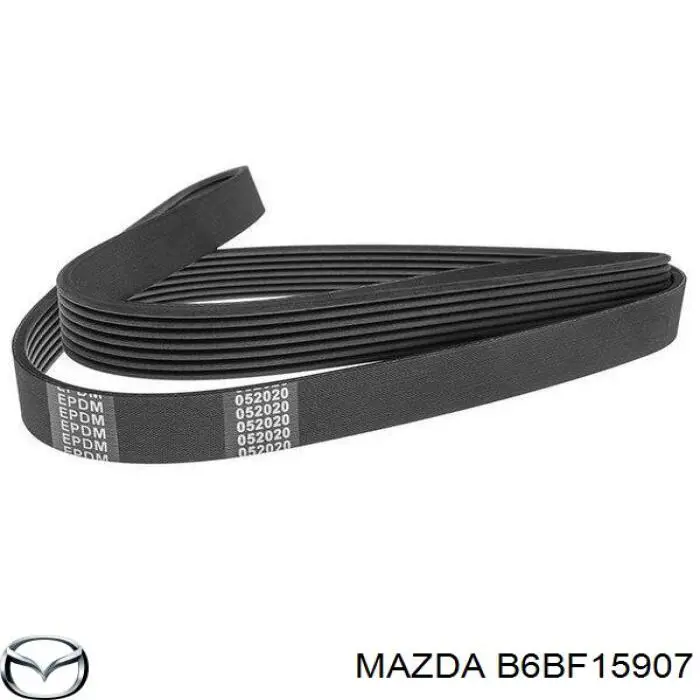 Клиновий ремінь Mazda B6BF15907 ціна, від 5.79 USD