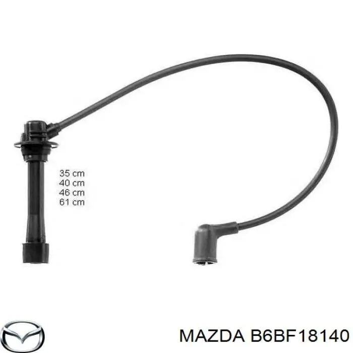 Дроти запалювання Mazda B6BF18140 ціна, від 16.99 USD