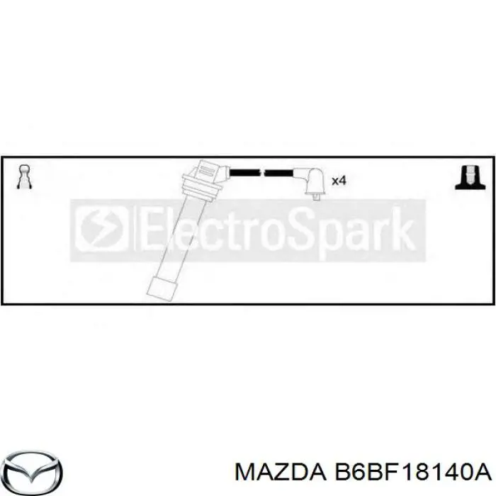 Дріт високовольтний Mazda B6BF18140A