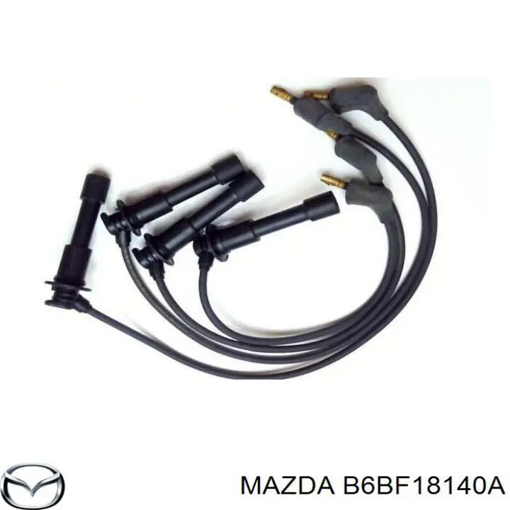 Купити B6BF18140A Mazda Провід високовольтні, комплект