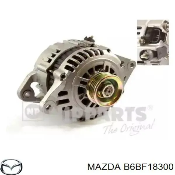 B6BF18300 Mazda генератор