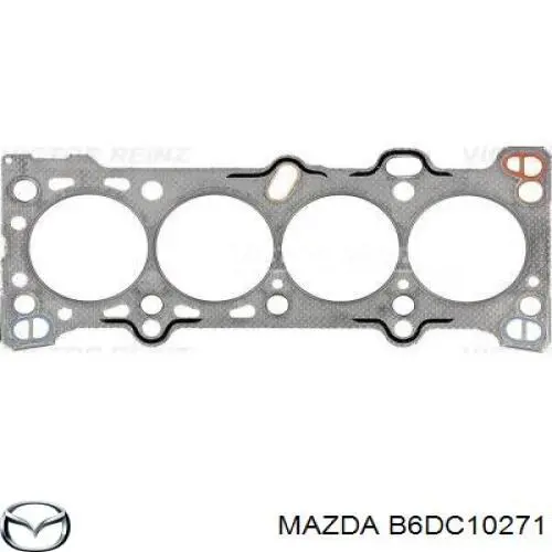 Прокладка головки блока циліндрів (ГБЦ) NIPPON MOTORS B6DC10271
