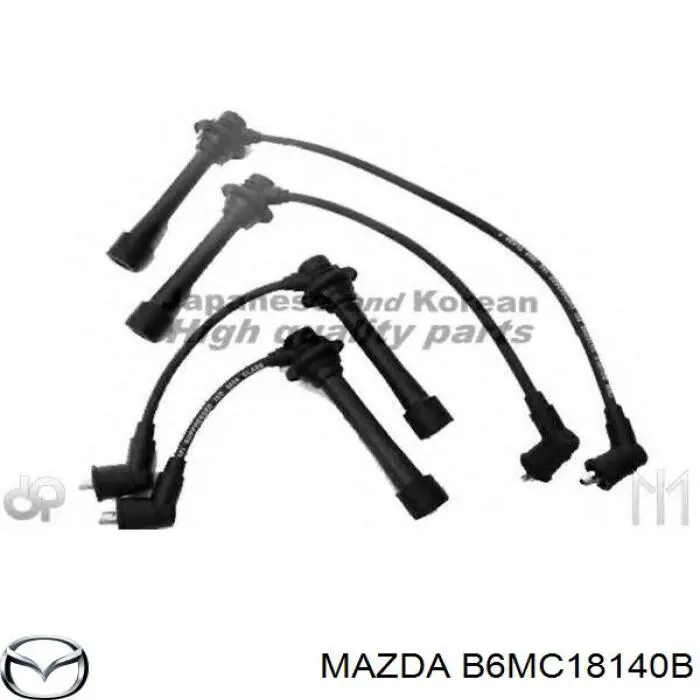 Високовольтні дроти B6MC18140B Mazda