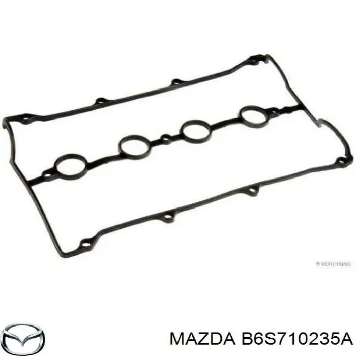 B6S710235A Mazda Прокладка кришки клапанної 