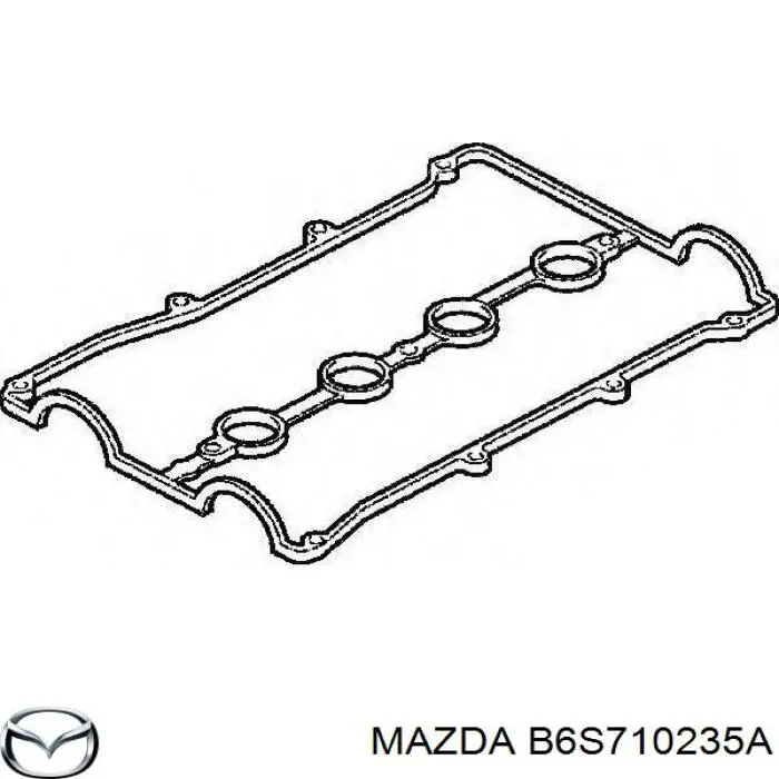 Прокладка клапанної кришки двигуна Mazda B6S710235A ціна, від 8.69 USD