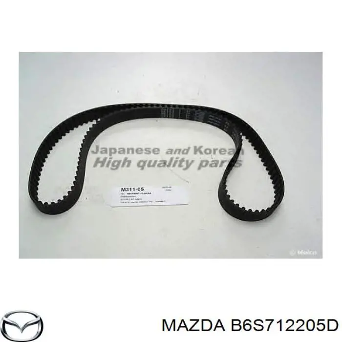 B6S712205D Mazda ремінь грм