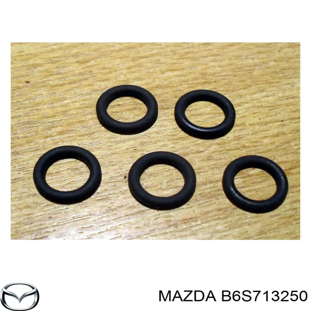 B6S713250 Mazda форсунка вприску палива