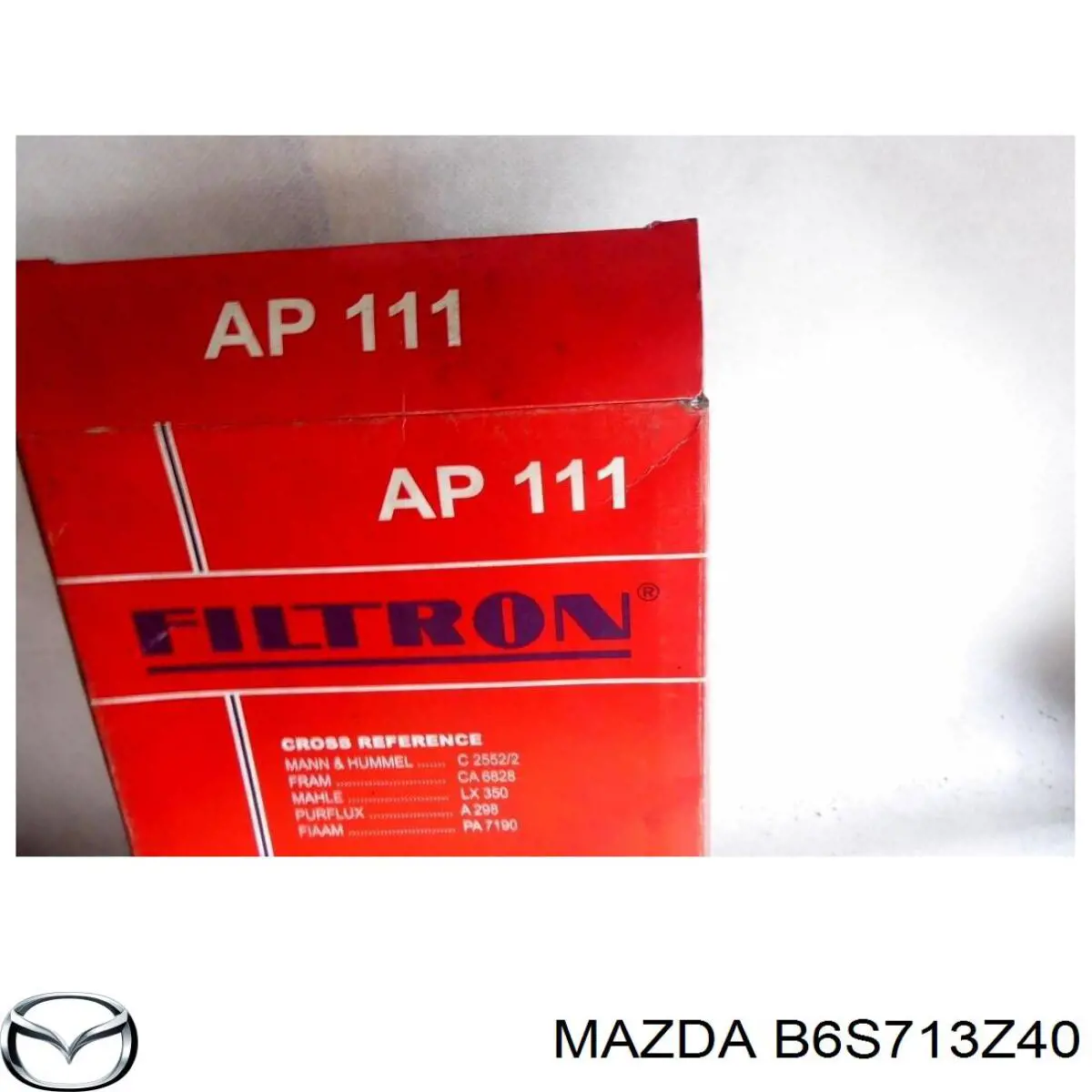 B6S713Z40 Mazda Повітряний фільтр двигуна